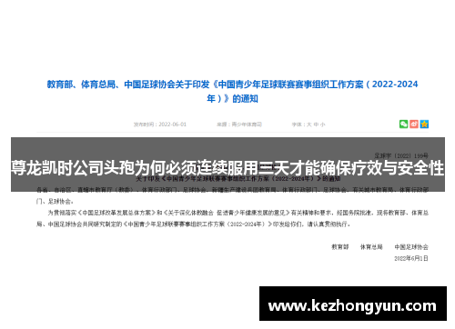 尊龙凯时公司头孢为何必须连续服用三天才能确保疗效与安全性